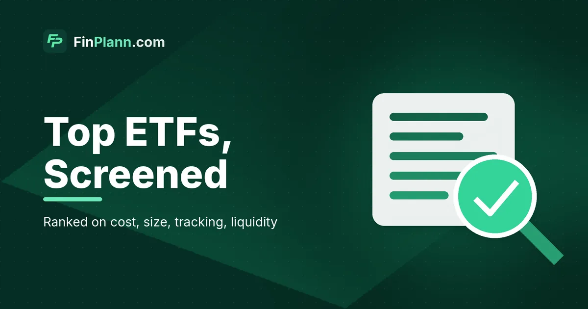 Top 10 ETFs in India 2026: Screened on Cost, Size, Tracking and Liquidity
