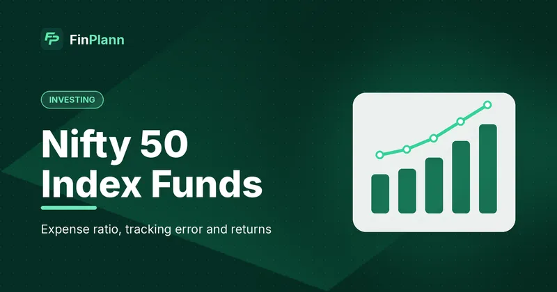 Best Nifty 50 Index Funds (Direct Growth) 2026 — Expense Ratio, Tracking Error and Returns Compared