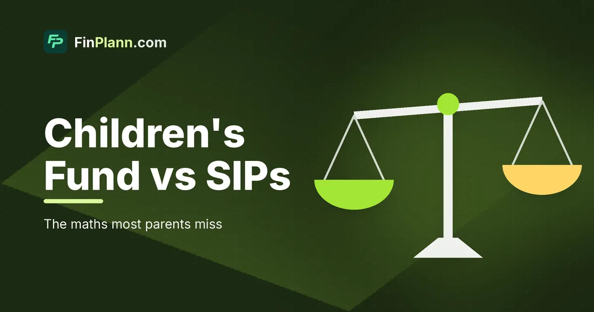 Children's Fund vs Separate Goal SIPs: The Math Most Parents Miss
