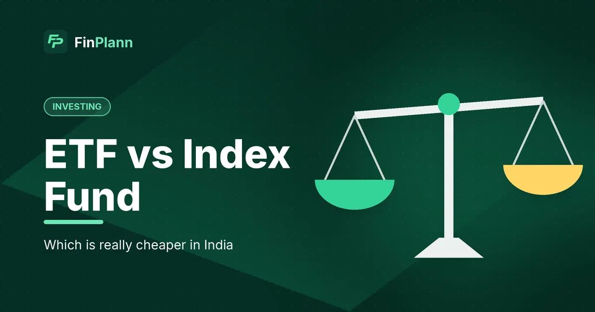 ETF vs Mutual Fund vs Index Fund: Which Is Cheaper in India? (2026)