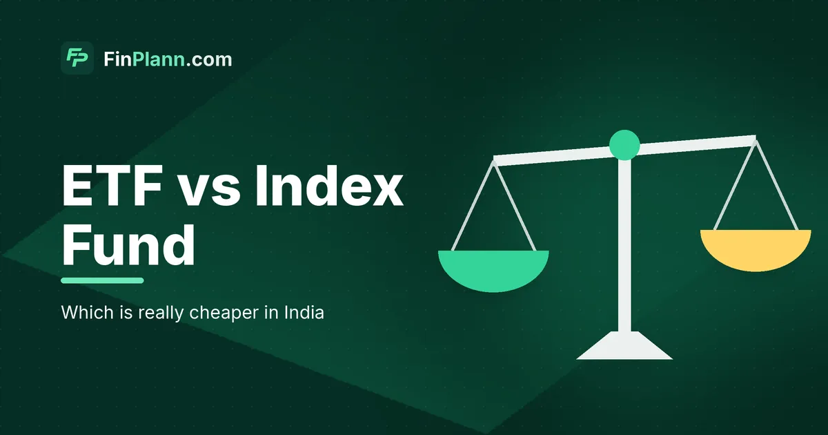 ETF vs Mutual Fund vs Index Fund: Which Is Cheaper in India? (2026)