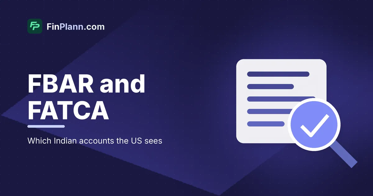 FBAR and FATCA (Form 8938) for Indian Accounts, FDs, Mutual Funds and PPF