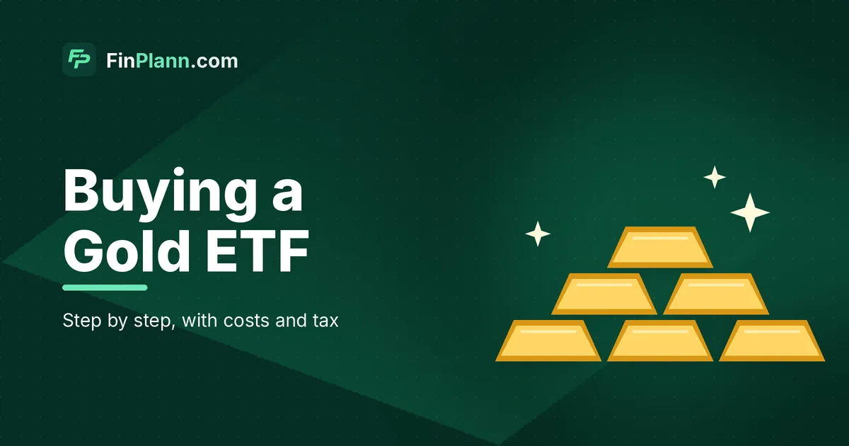 How to Invest in a Gold ETF in India (2026): Step-by-Step, Costs and Tax
