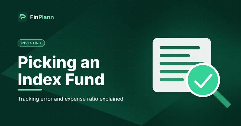 How to Choose an Index Fund in India: The 4 Checks, With Real 2026 Data