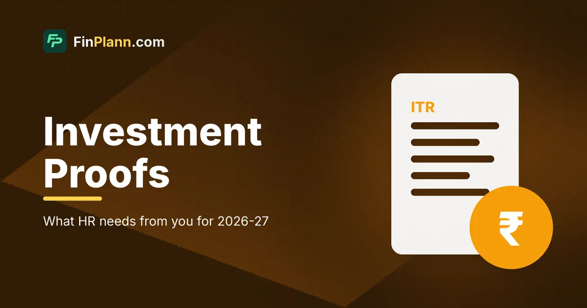 Investment Proof Submission to Your Employer: Tax Year 2026-27 Guide