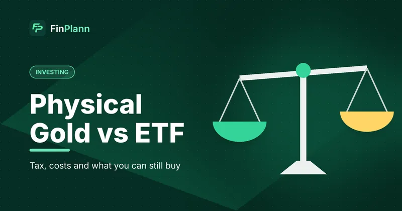 Physical Gold vs SGB vs Gold ETF (2026): Tax, Costs and What You Can Still Buy