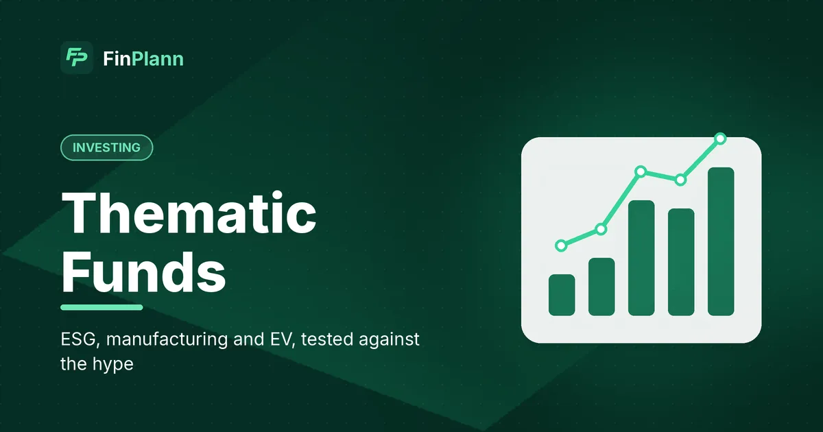 Thematic Funds in India: What the Returns Actually Show (ESG, Manufacturing, Infra, EV)